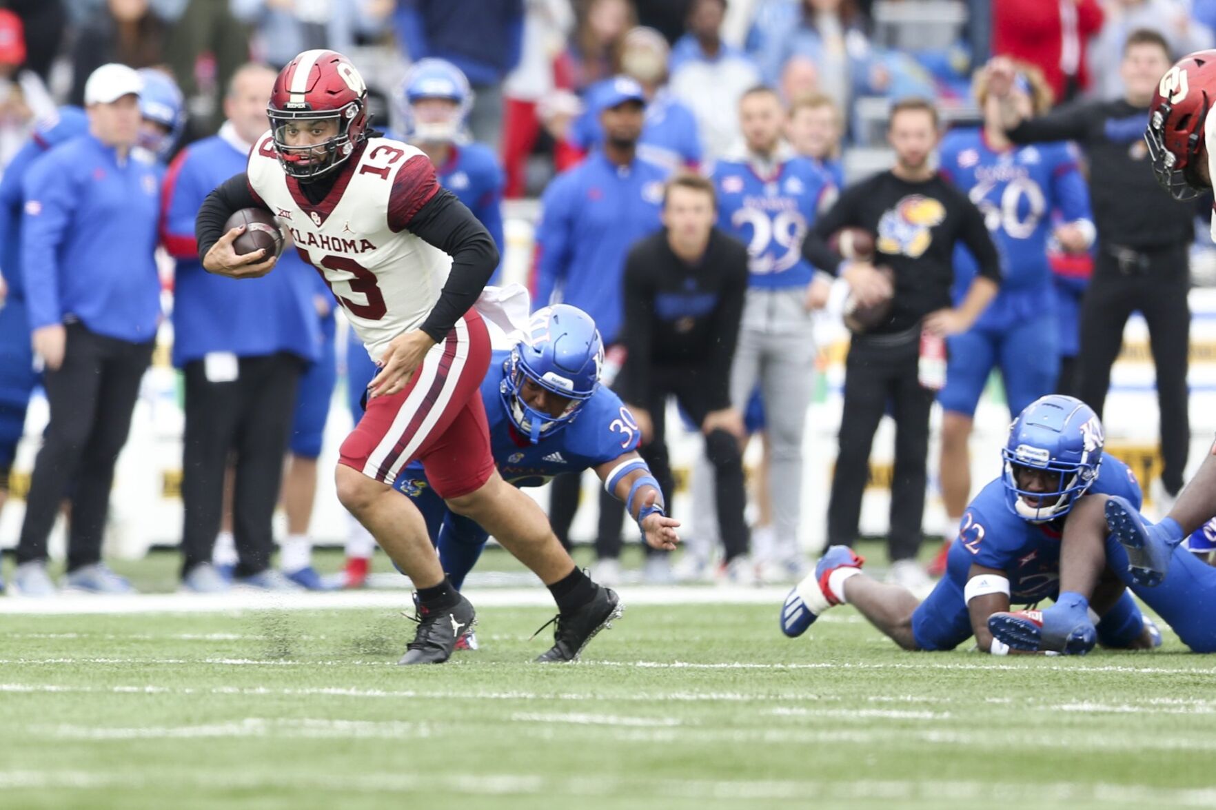 Oklahoma vs Kansas